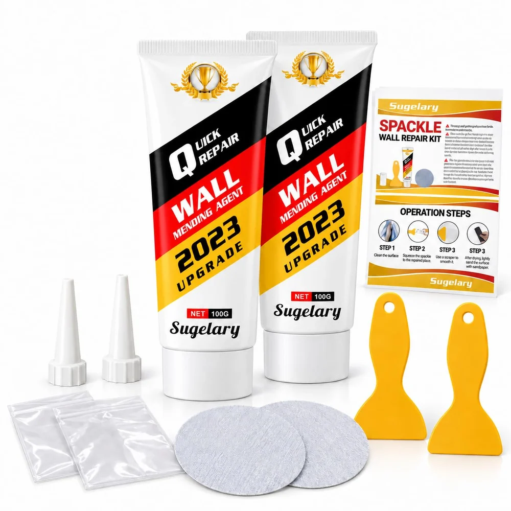 Sugelary Wall Repair Paste Kit, 2 tubes
